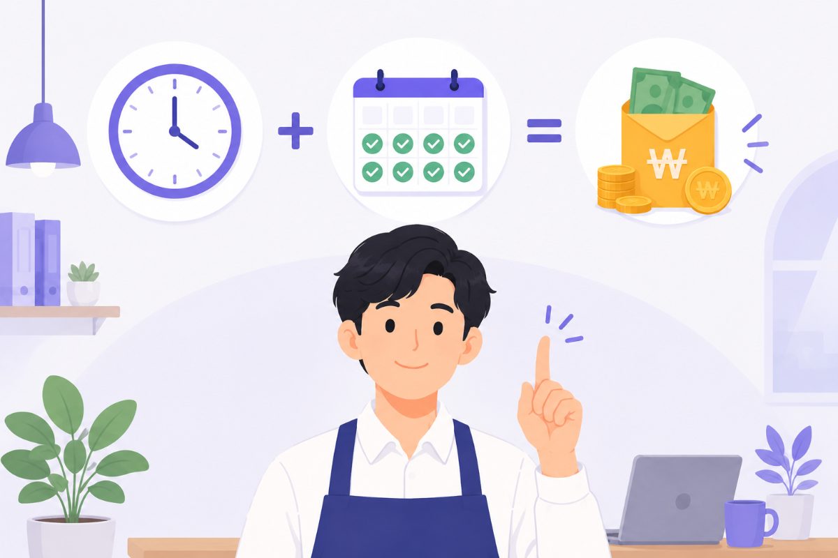 주휴수당 계산법 총정리｜5인 미만 사업장도 지급해야 할까?